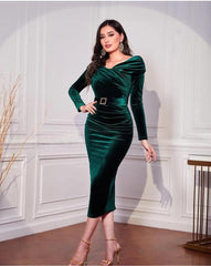 Enchanted Emerald Ensemble Bodycon