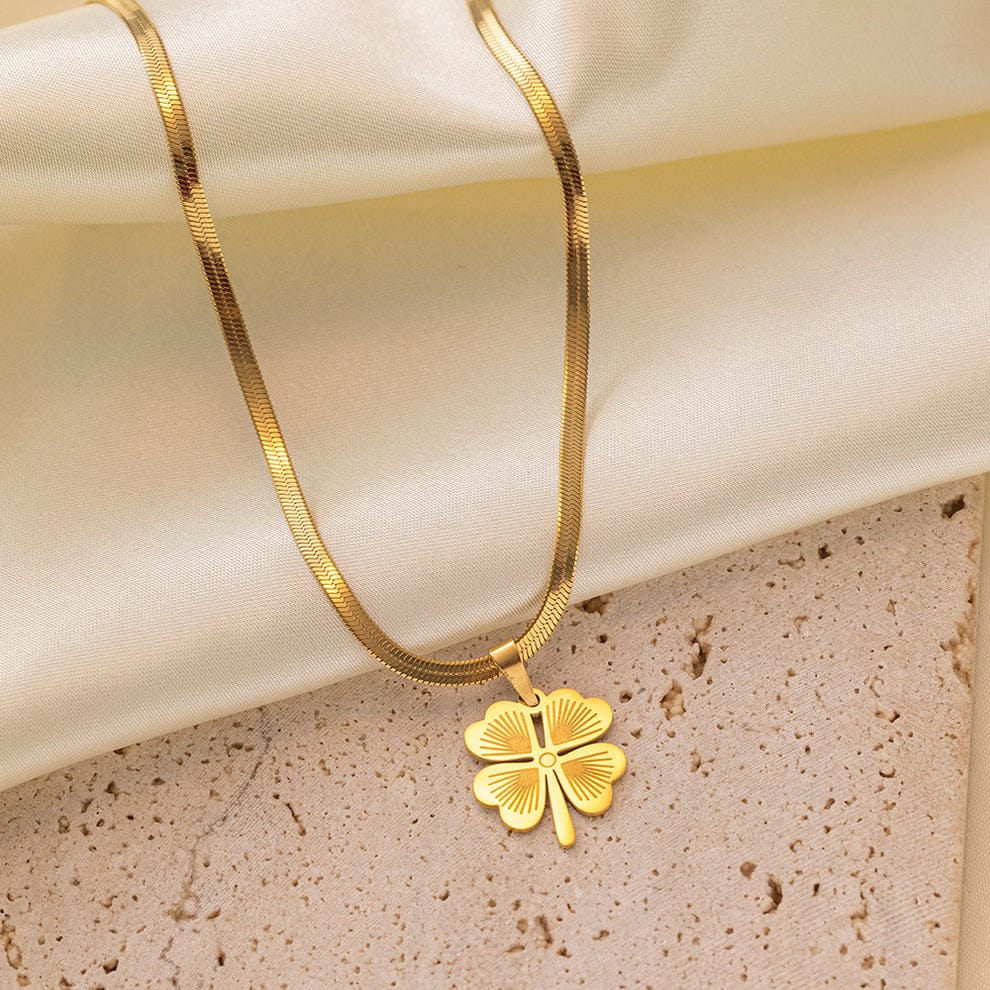 Golden Clover Charm