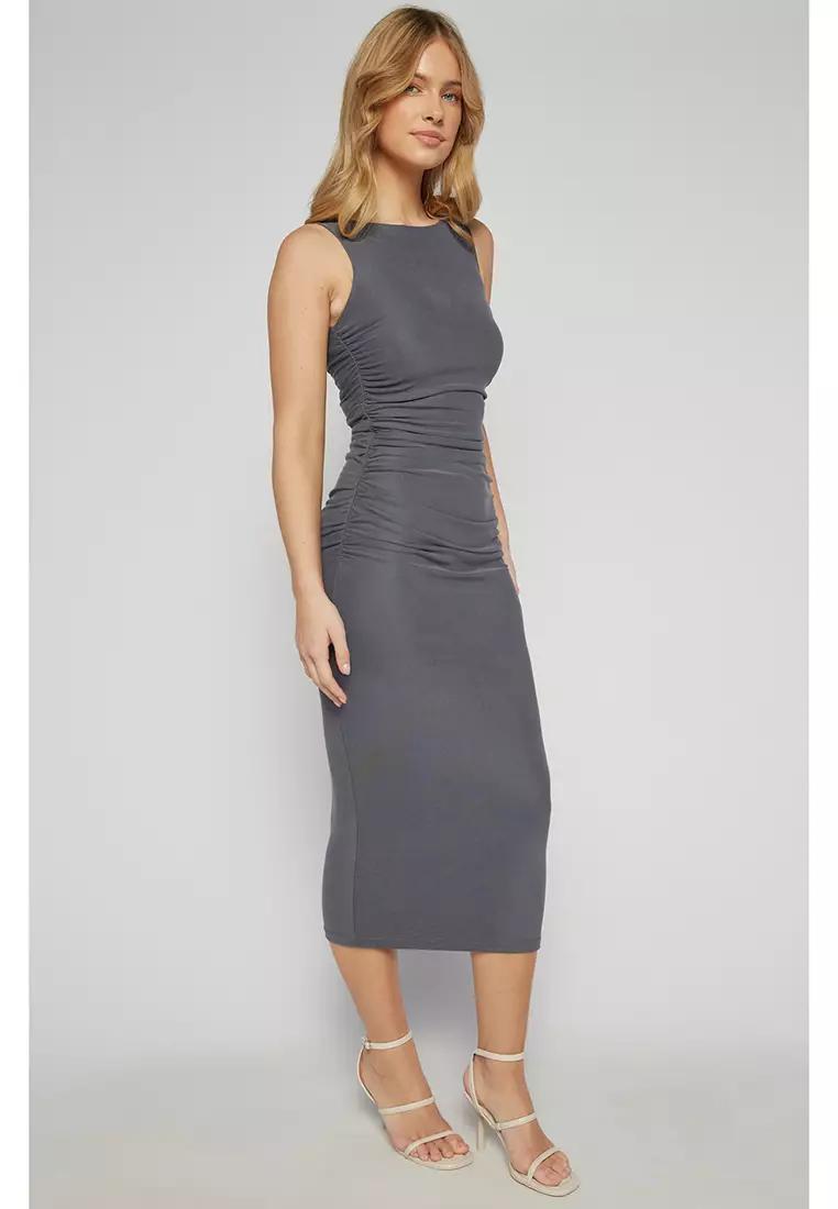 Smoky Grace Riched Dress