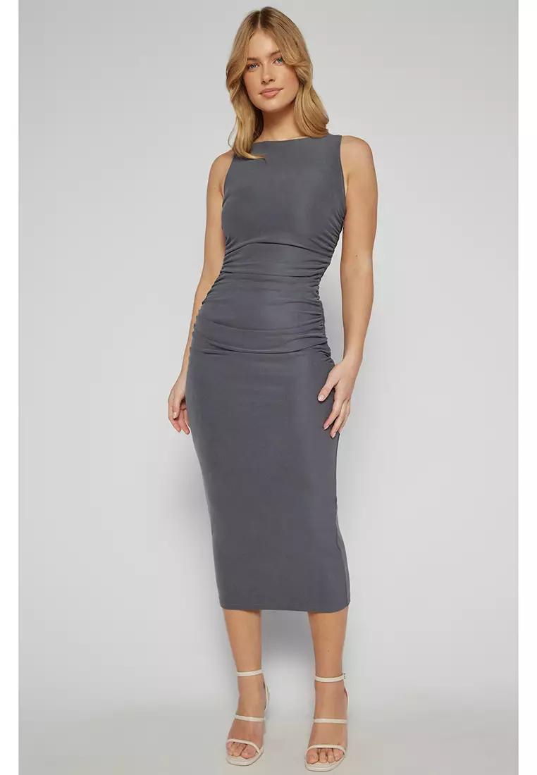 Smoky Grace Riched Dress