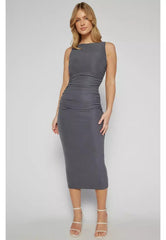 Smoky Grace Riched Dress