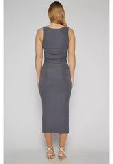 Smoky Grace Riched Dress