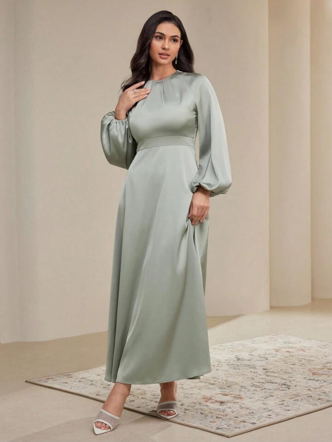 PASTEL POISE BLOOM DRESS