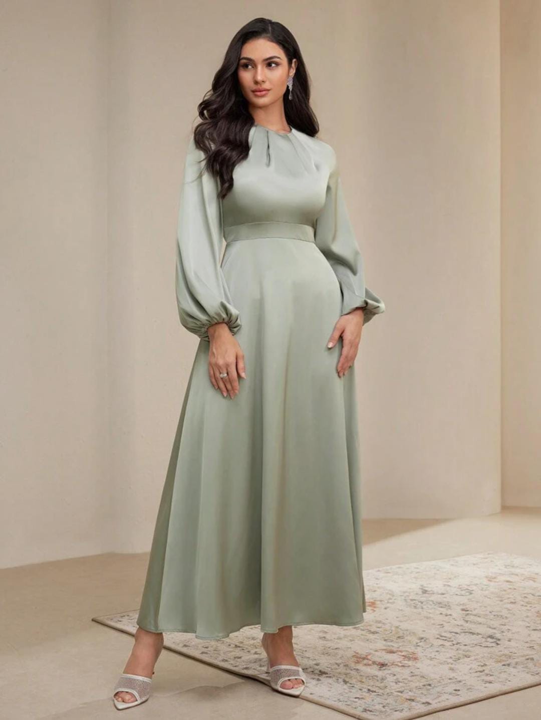PASTEL POISE BLOOM DRESS