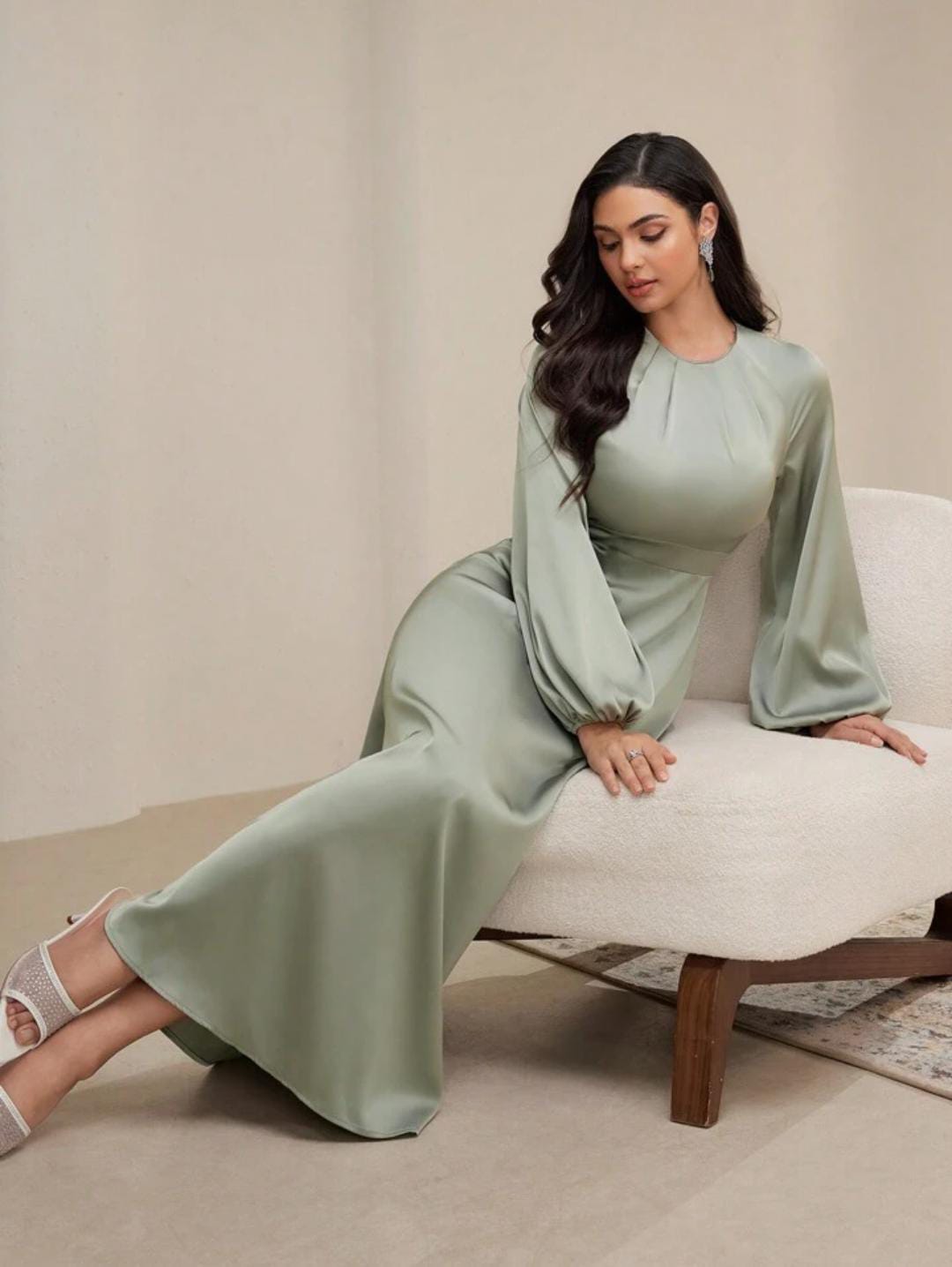 PASTEL POISE BLOOM DRESS