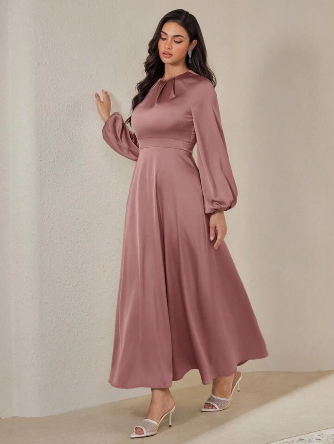 PASTEL POISE BLOOM DRESS