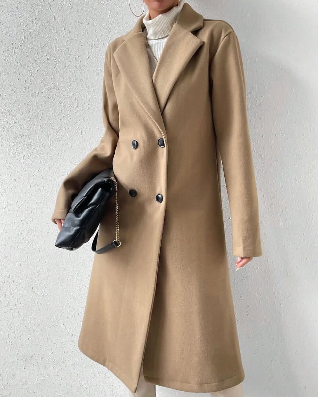 MODERN MINIMALIST LONG COAT