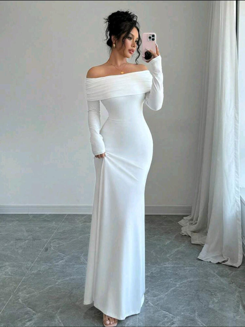 Radiance Off-Shoulder Gown