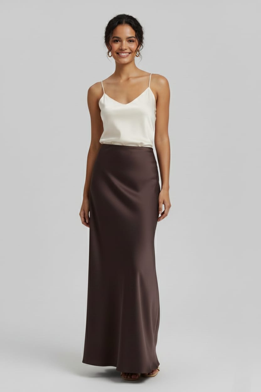 Satin Whisper Skirt