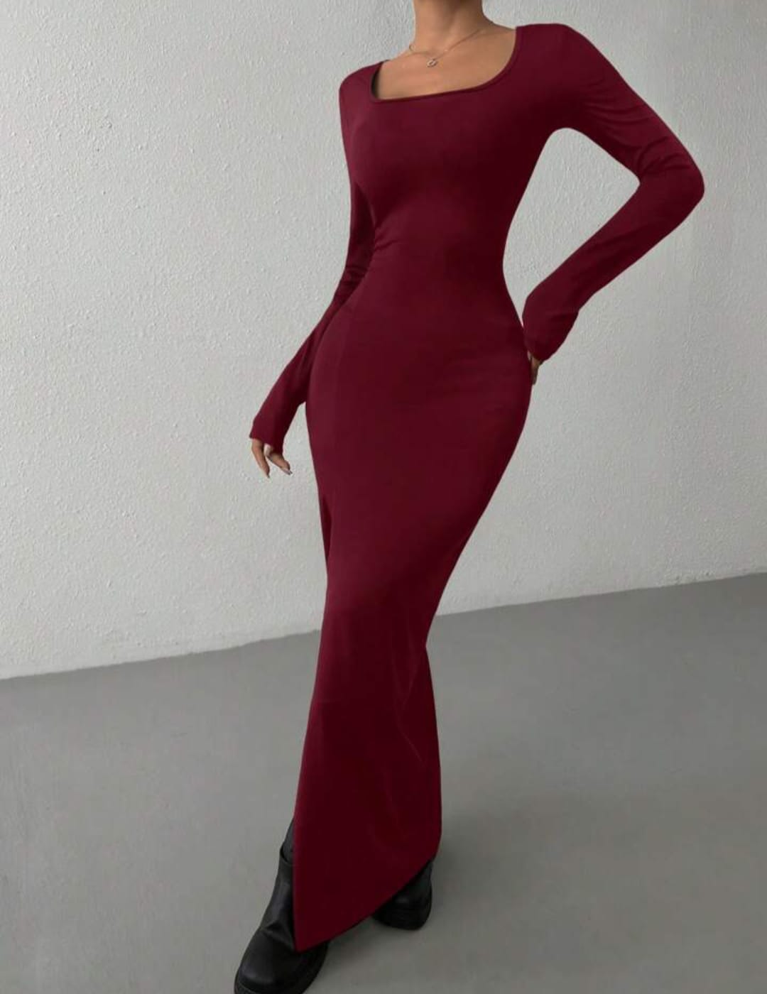 Grecian Wine Bodycon