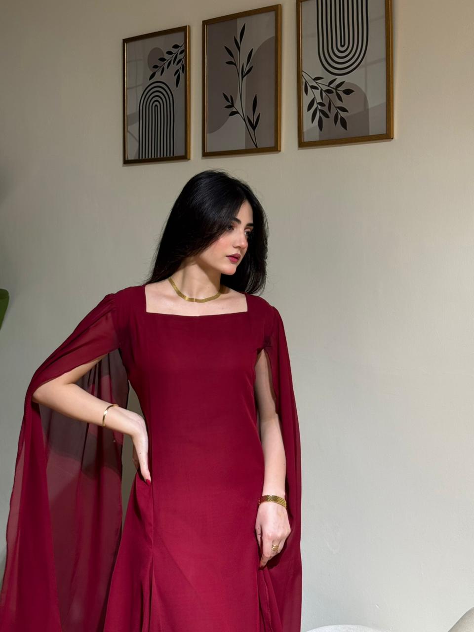 Beryl Cape Frock