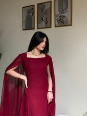Beryl Cape Frock