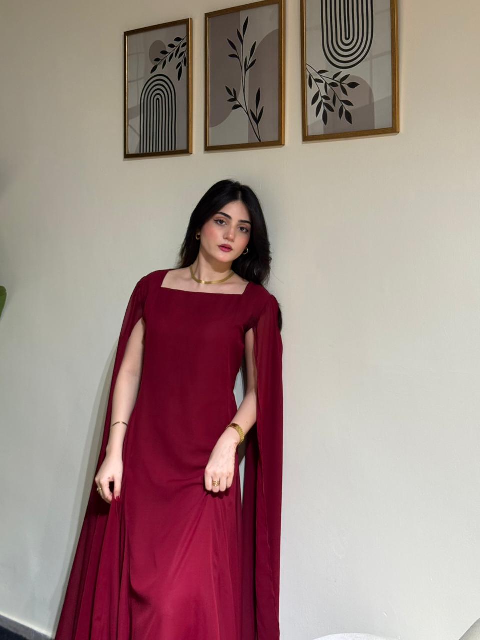 Beryl Cape Frock