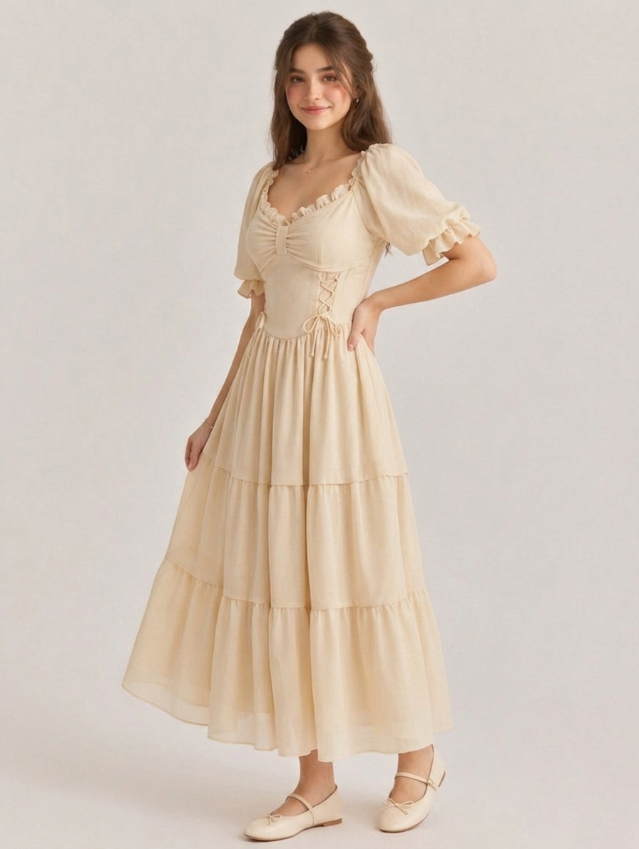 Honey Ruffle Frock