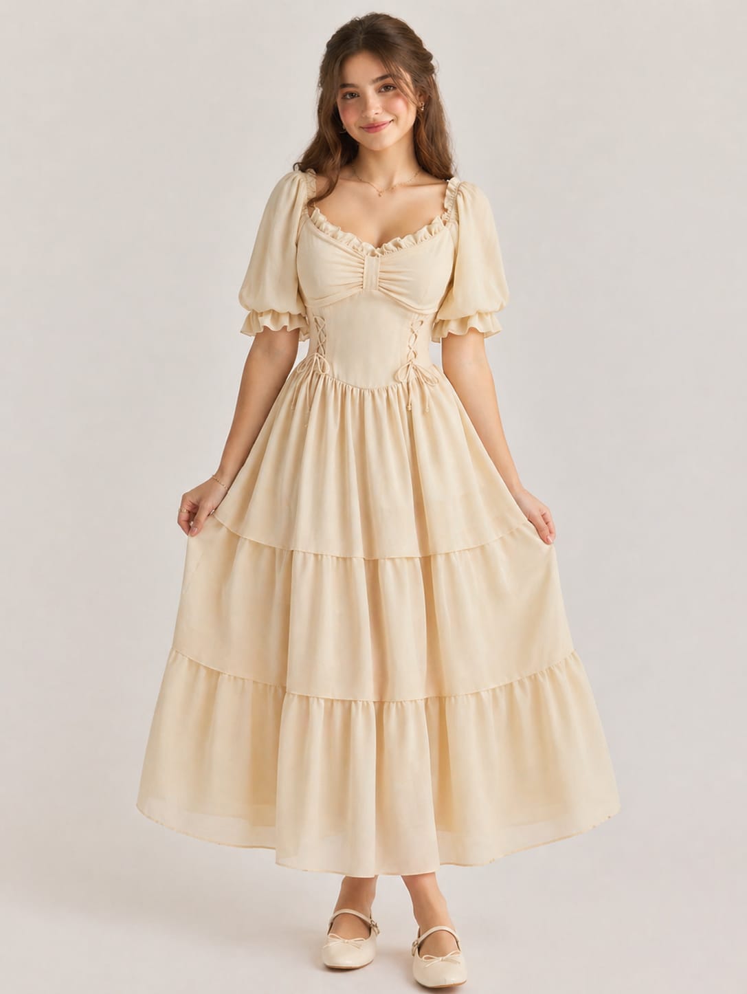 Honey Ruffle Frock
