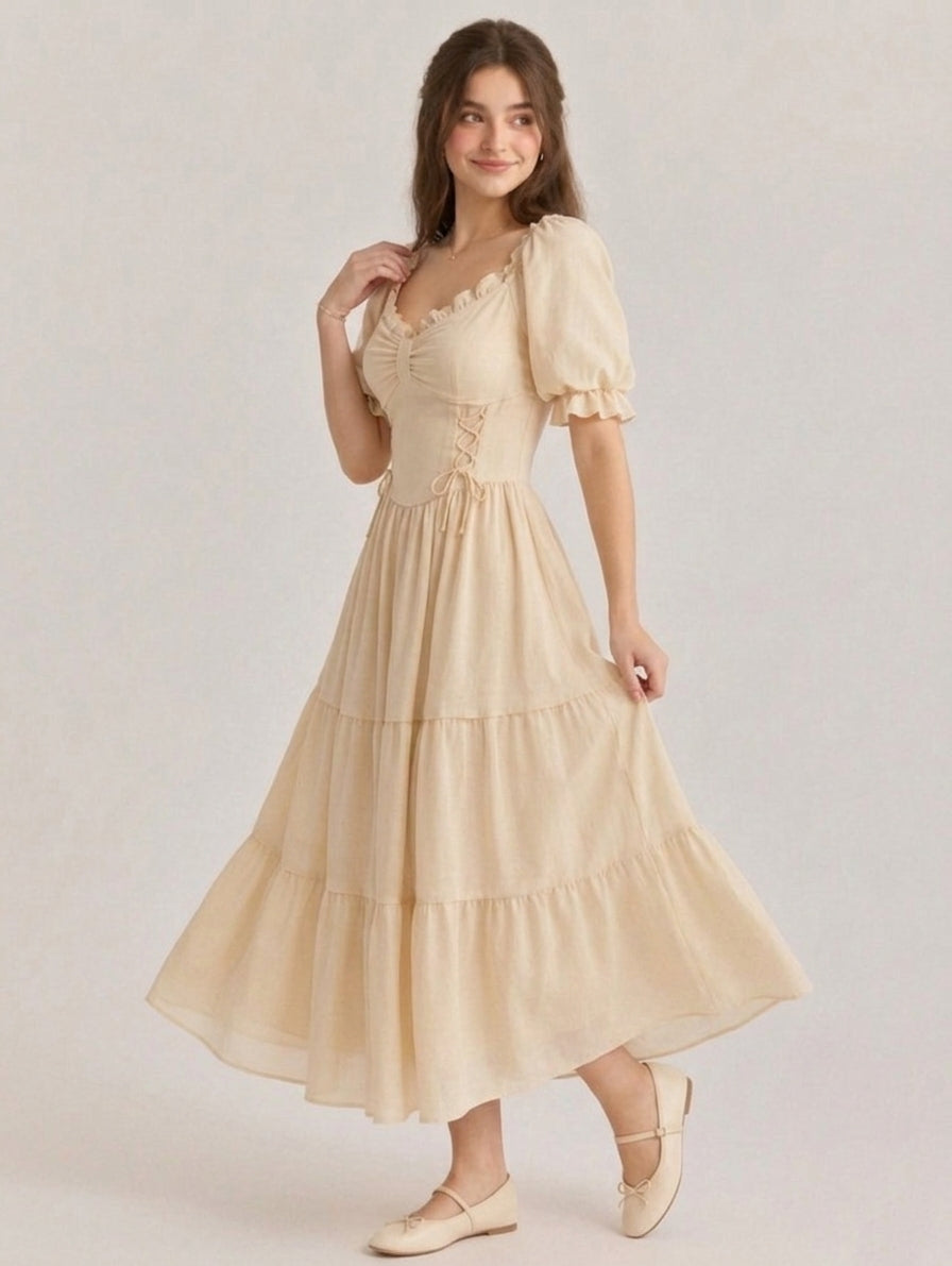 Honey Ruffle Frock