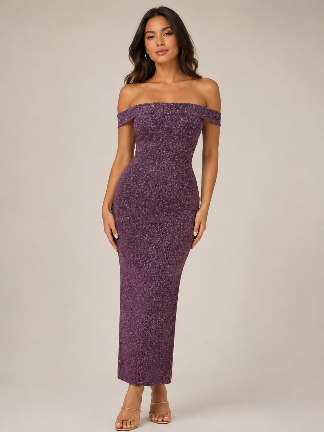 Moonlit Violet Bodycon