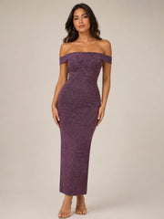 Moonlit Violet Bodycon