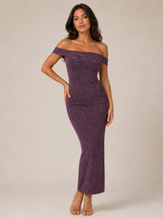 Moonlit Violet Bodycon