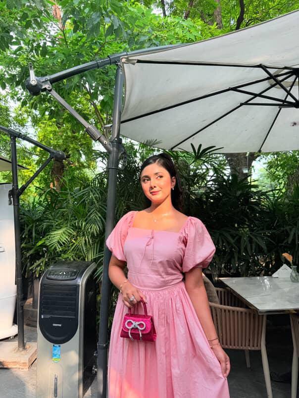RORY DRESS IN PINK