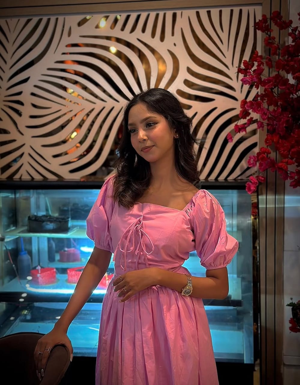 RORY DRESS IN PINK