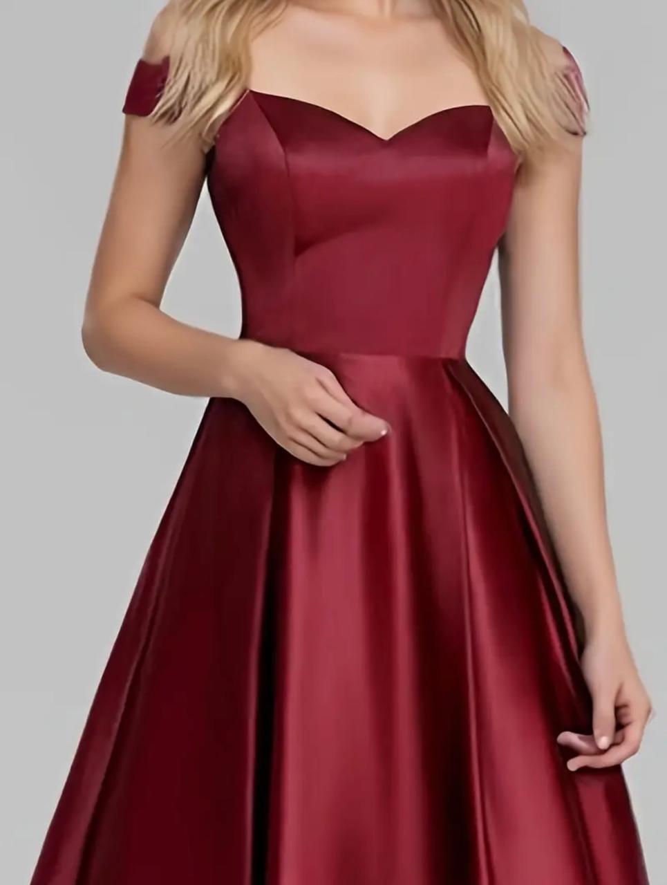 Wine Whisper Gown