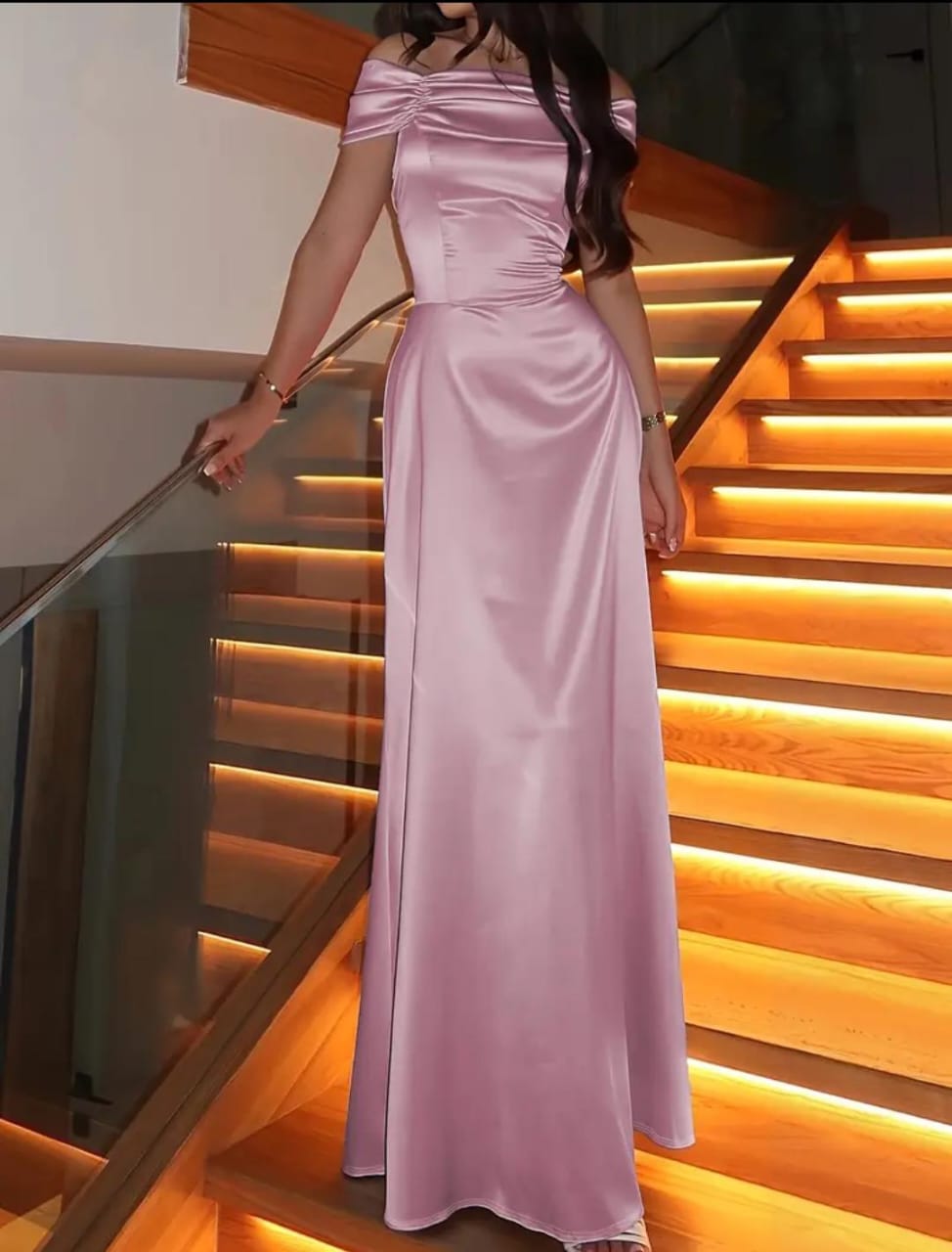 Starlit satin