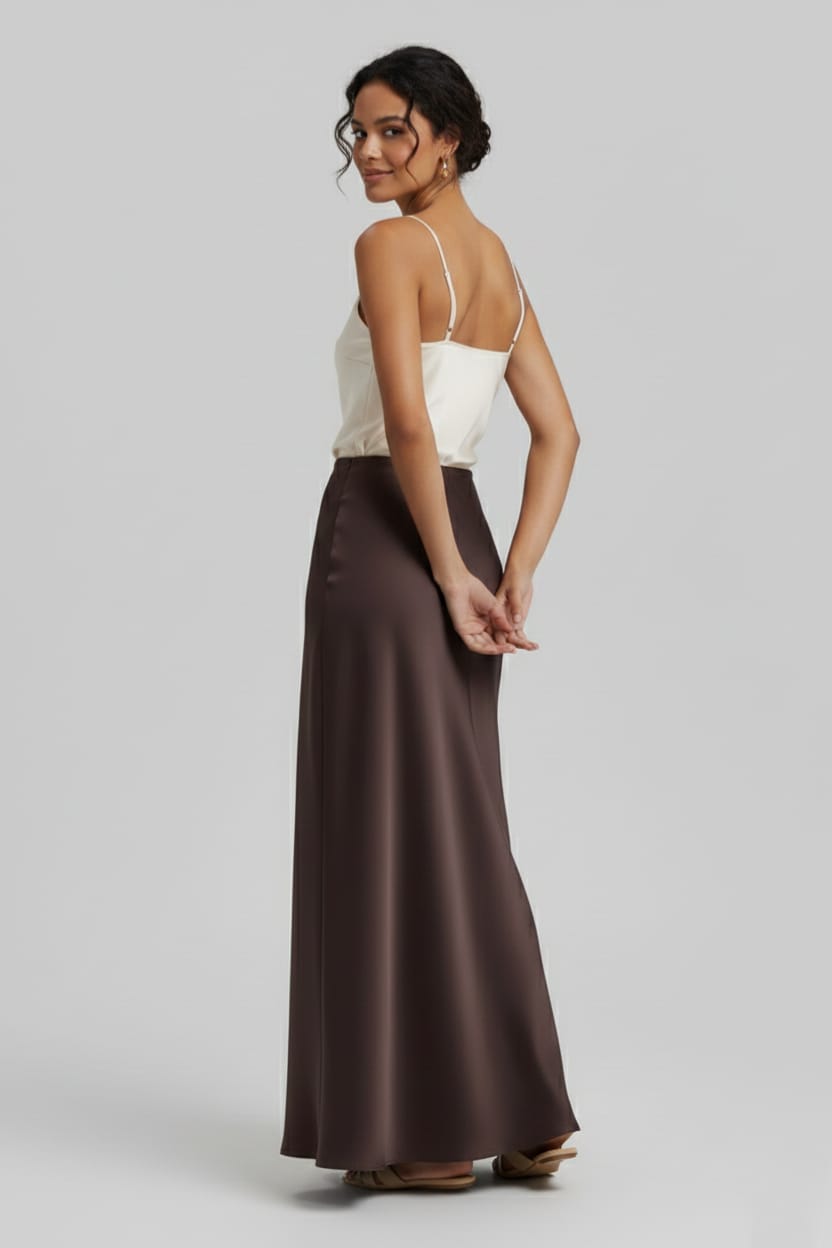 Satin Whisper Skirt