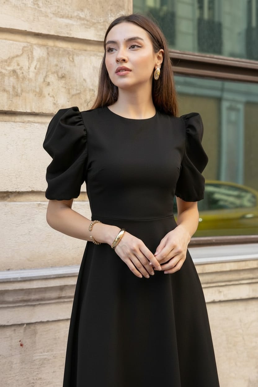 Refined Beauty Midi Dress
