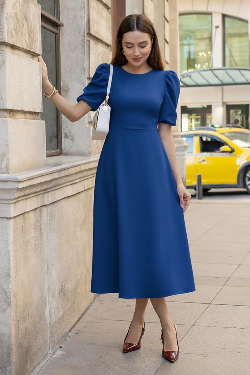 Refined Beauty Midi Dress