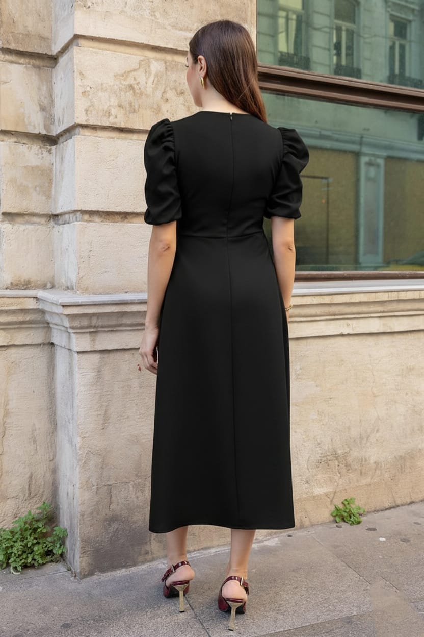 Refined Beauty Midi Dress