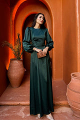 VELORA GREEN GOWN