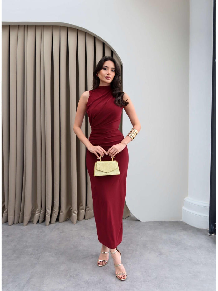 OCEAN DRAPE BODYCON