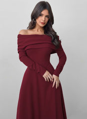 Damson Drape Bodycon