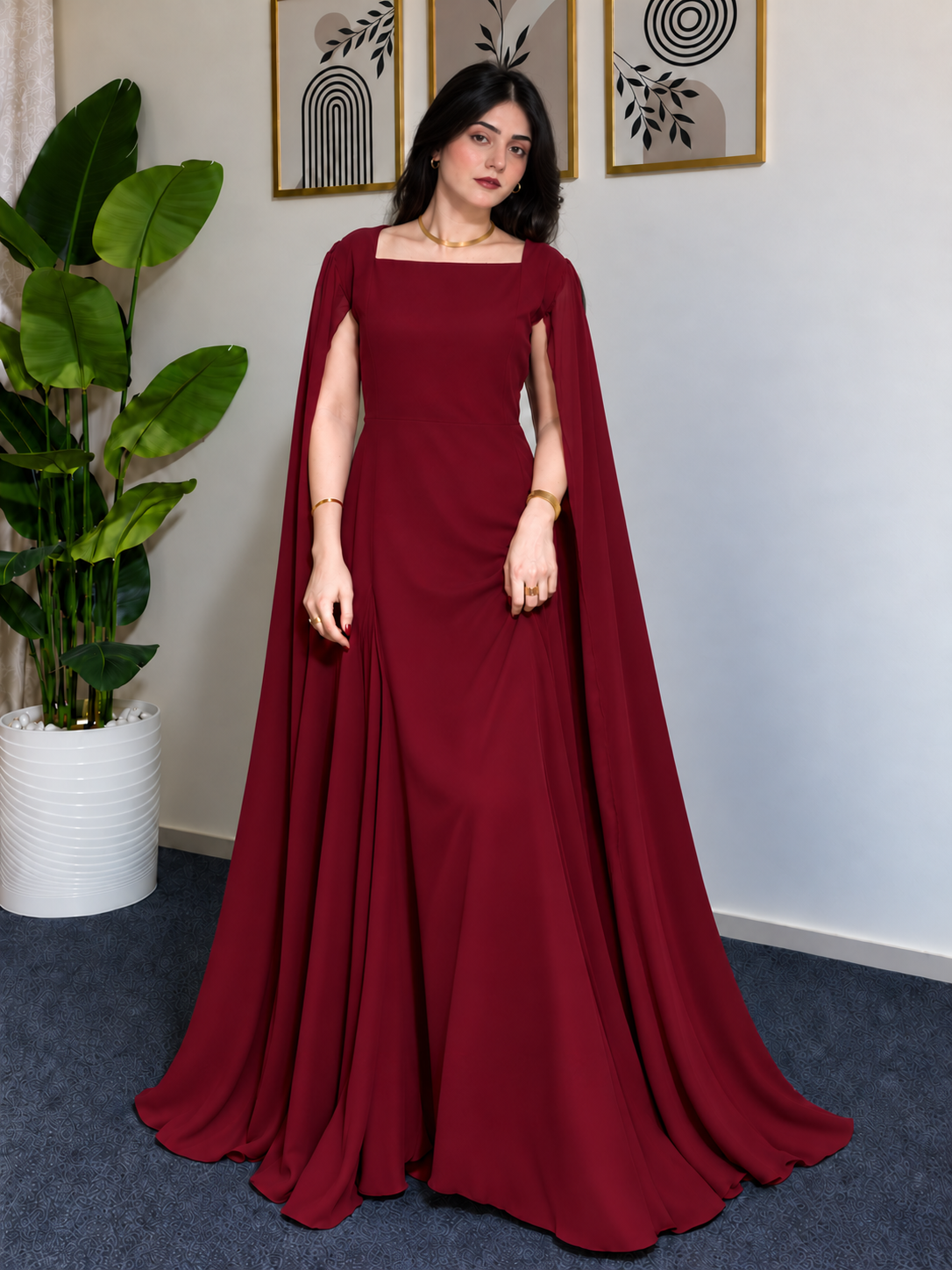 Beryl Cape Frock