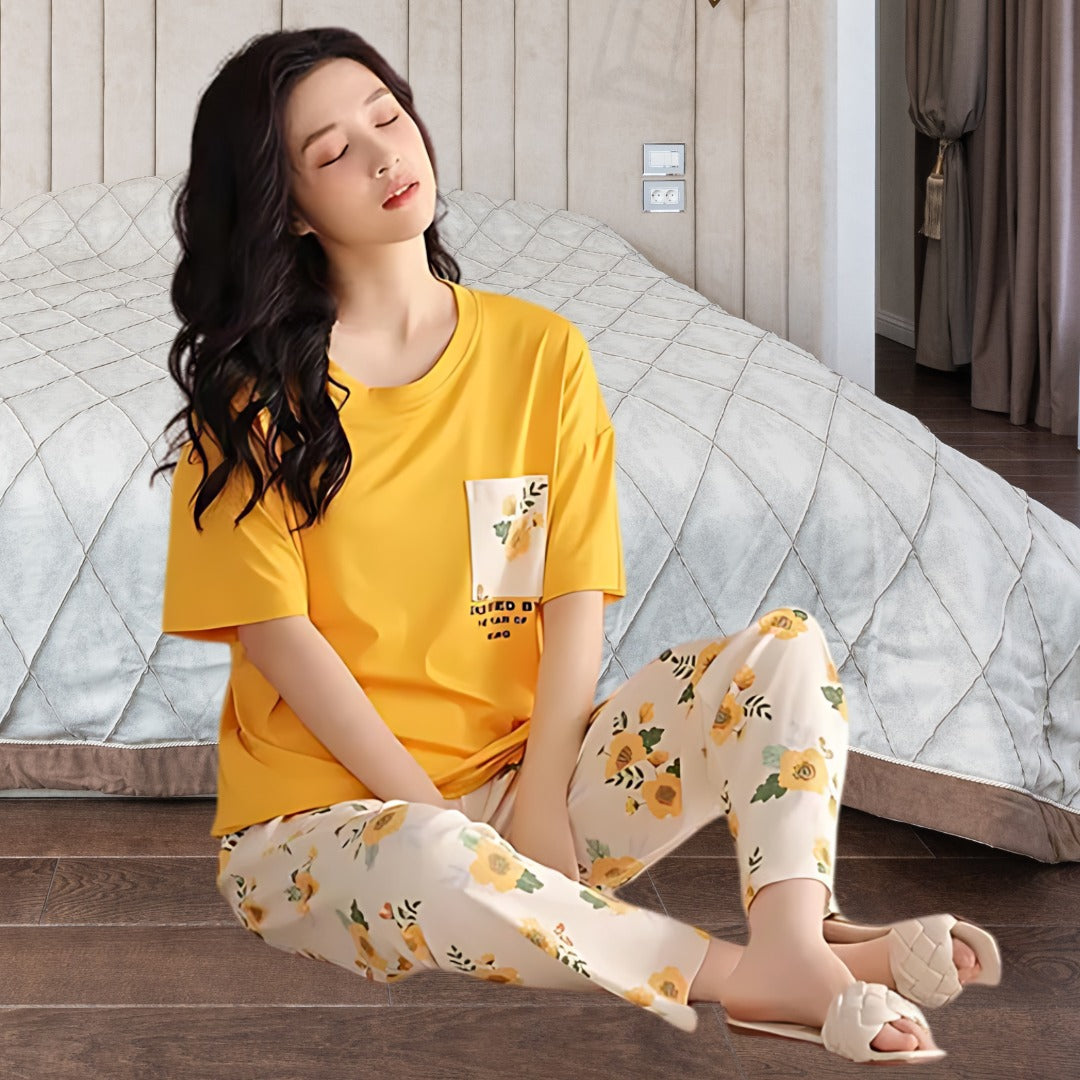 SUNFLOWER PJs SET