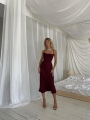 LUSTROUS LUXE SILK BODYCON