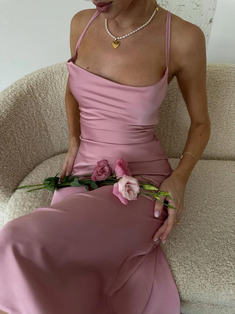 LUSTROUS LUXE SILK BODYCON