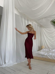 LUSTROUS LUXE SILK BODYCON
