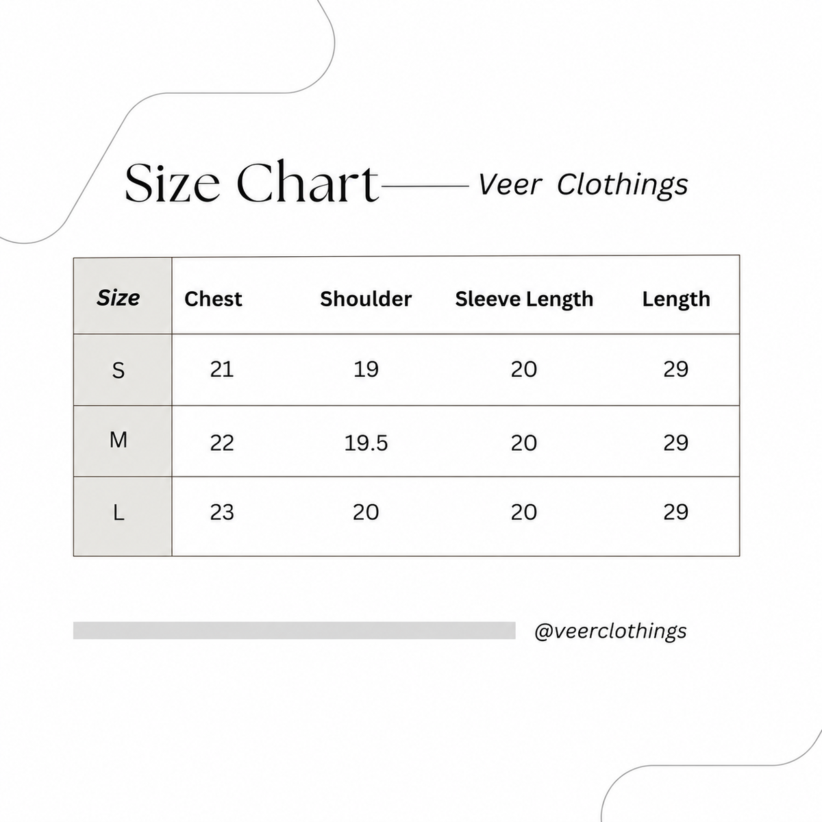 Size guide