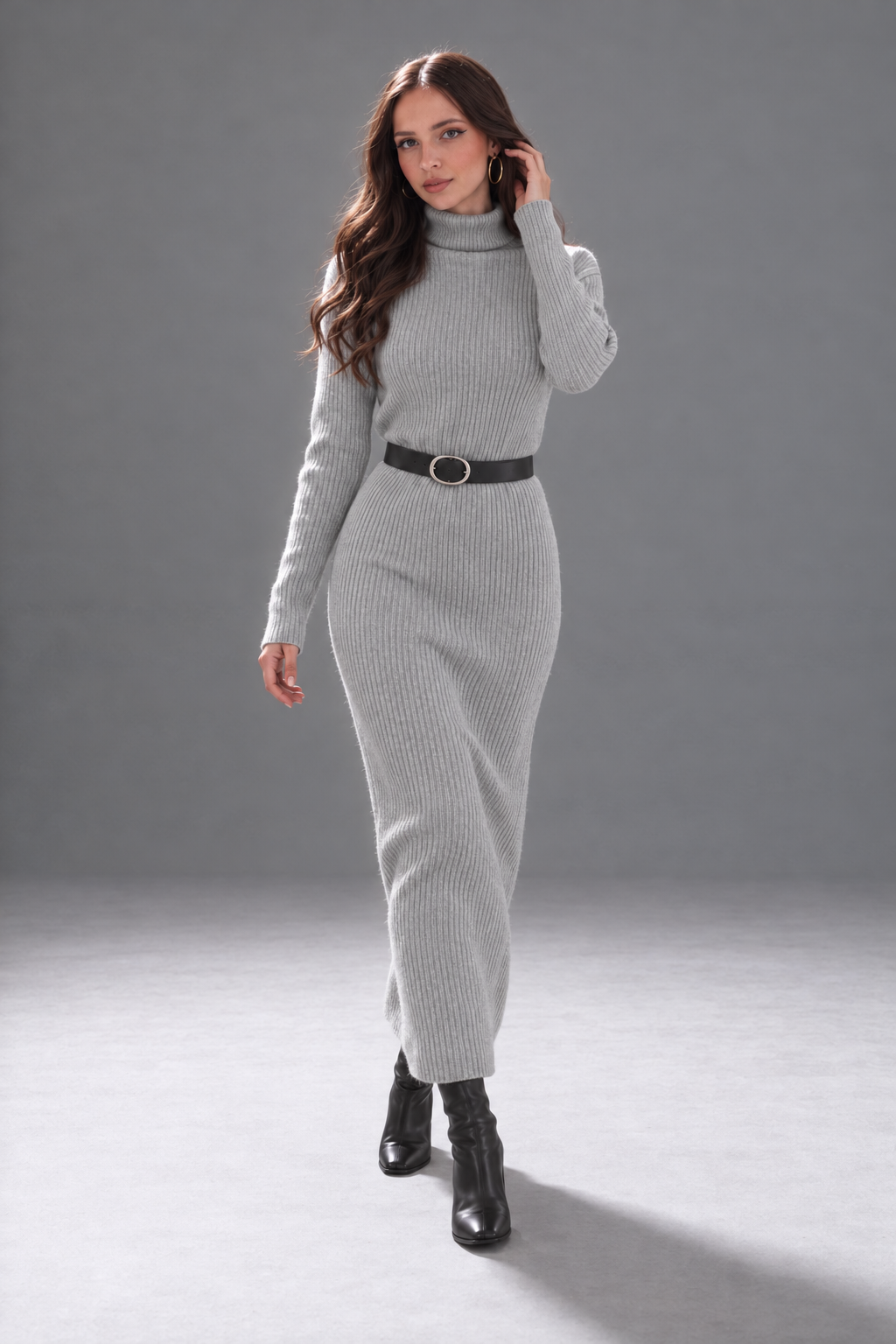 Frostline Belted Bodycon