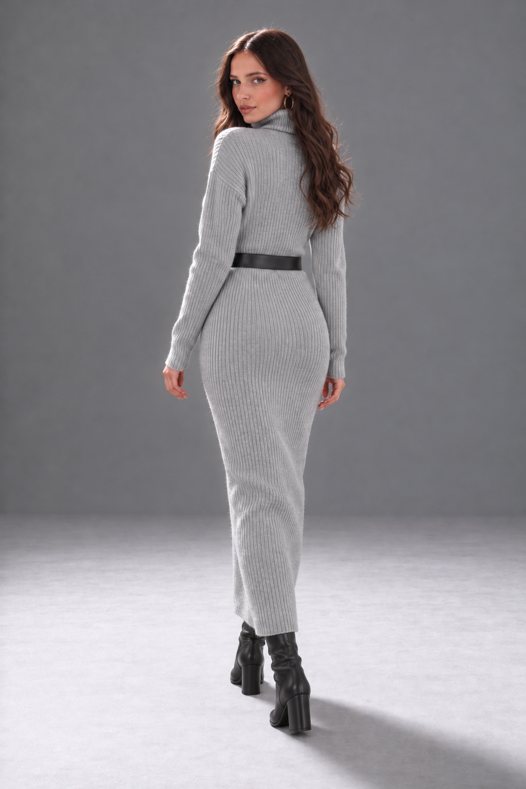 Frostline Belted Bodycon