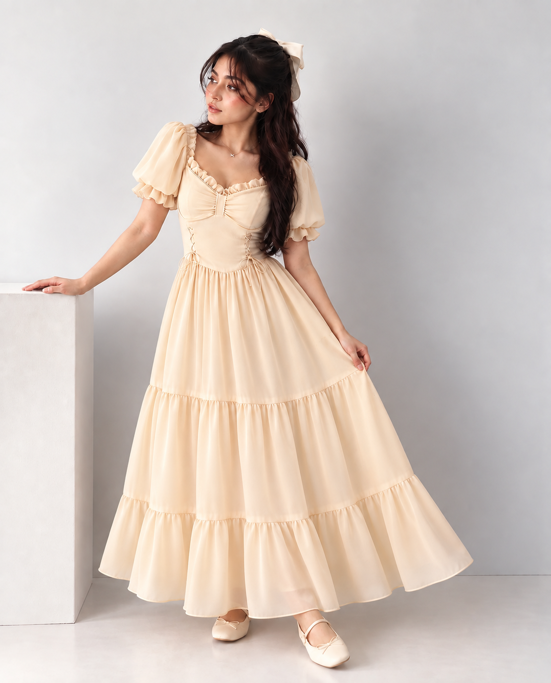 Honey Ruffle Frock