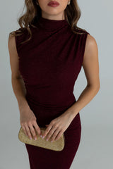 Mythic Merlot Dress