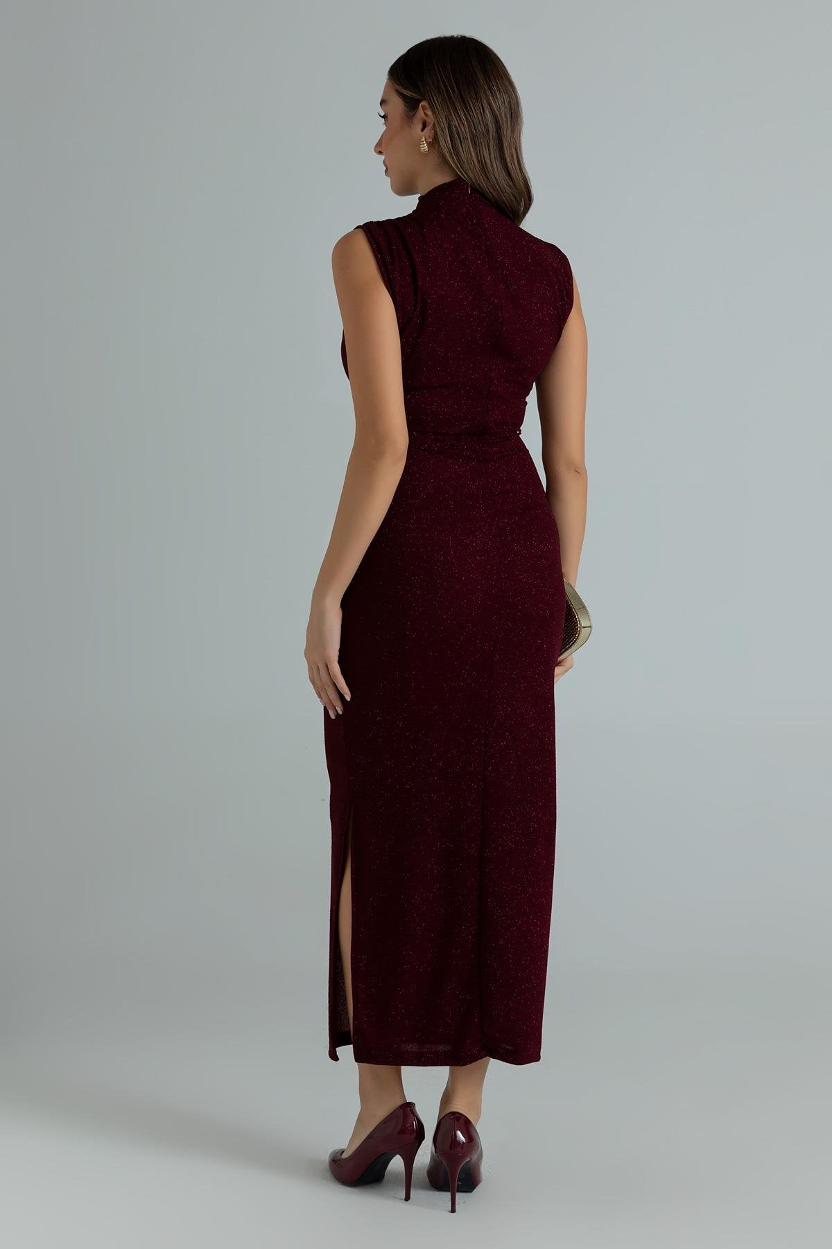 Mythic Merlot Dress